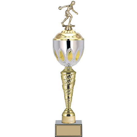 ODAK KUPA - Figürlü Kupalar - Bowling Kadın Figürlü Kupalar FG-085 C - 55 cm