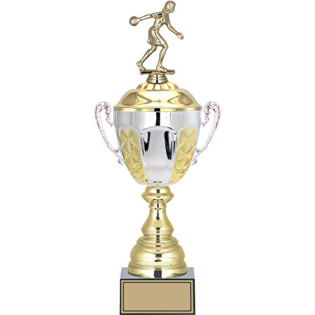 ODAK KUPA - Figürlü Kupalar - Bowling Kadın Figürlü Kupalar FG-087 B - 44 cm