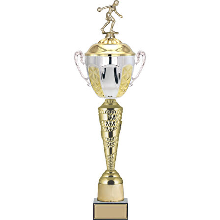 ODAK KUPA - Figürlü Kupalar - Bowling Kadın Figürlü Kupalar FG-088 A - 64 cm