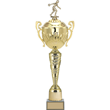 ODAK KUPA - Figürlü Kupalar - Bowling Kadın Figürlü Kupalar FG-090 A - 67 cm