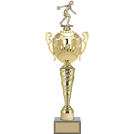 ODAK KUPA - Figürlü Kupalar - Bowling Kadın Figürlü Kupalar FG-090 C - 54 cm