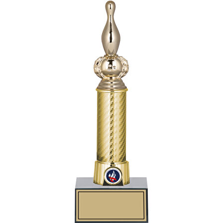 ODAK KUPA - Figürlü Kupalar - Bowling / Labut Figürlü Kupalar FG-008 B - 28 cm
