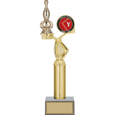 ODAK KUPA - Figürlü Kupalar - Bowling / Labut Figürlü Kupalar FG-015 A - 37 cm