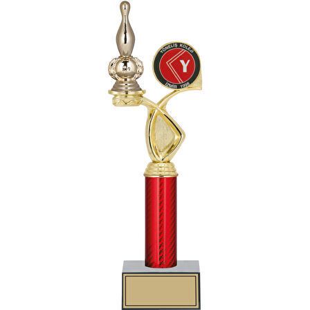 ODAK KUPA - Figürlü Kupalar - Bowling / Labut Figürlü Kupalar FG-016 A - 37 cm