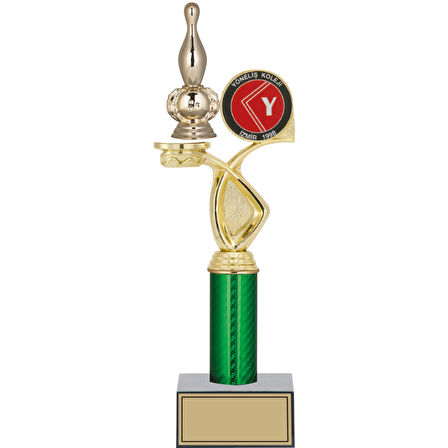 ODAK KUPA - Figürlü Kupalar - Bowling / Labut Figürlü Kupalar FG-018 B - 34 cm