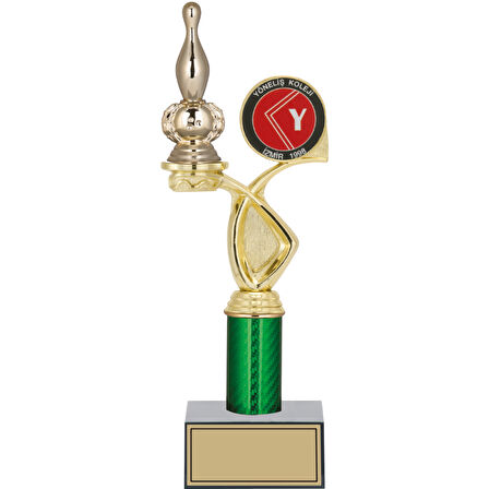 ODAK KUPA - Figürlü Kupalar - Bowling / Labut Figürlü Kupalar FG-018 C - 32 cm