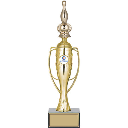 ODAK KUPA - Figürlü Kupalar - Bowling / Labut Figürlü Kupalar FG-026 C - 36 cm