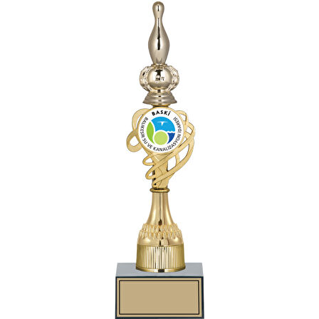 ODAK KUPA - Figürlü Kupalar - Bowling / Labut Figürlü Kupalar FG-033 C - 34 cm