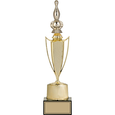 ODAK KUPA - Figürlü Kupalar - Bowling / Labut Figürlü Kupalar FG-040 A - 37 cm