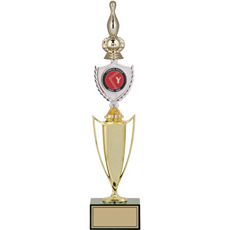 ODAK KUPA - Figürlü Kupalar - Bowling / Labut Figürlü Kupalar FG-042 A - 44 cm