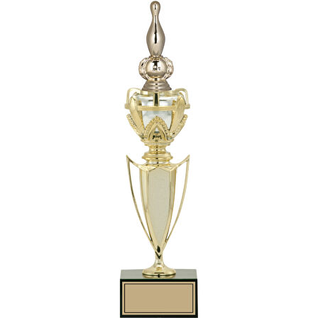 ODAK KUPA - Figürlü Kupalar - Bowling / Labut Figürlü Kupalar FG-044 B - 38 cm