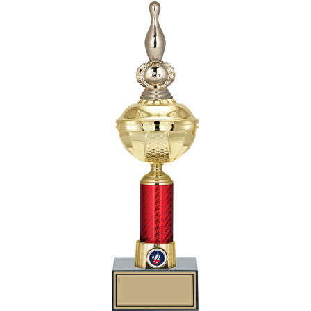ODAK KUPA - Figürlü Kupalar - Bowling / Labut Figürlü Kupalar FG-053 C - 38 cm