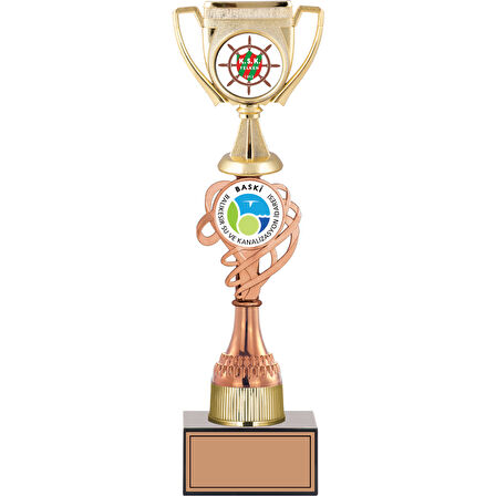 ODAK KUPA - Figürlü Kupalar - Kupa Figürlü Kupalar FG-036 C - 38 cm