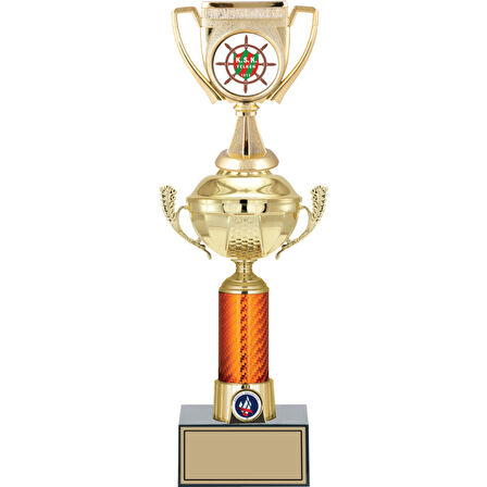 ODAK KUPA - Figürlü Kupalar - Kupa Figürlü Kupalar FG-056 C - 41 cm