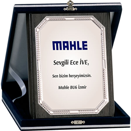 ODAK KUPA - Ahşap Plaketler - PL-045-M B - 15x20 cm