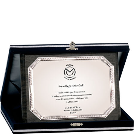 ODAK KUPA - Ahşap Plaketler - PL-047-M B - 15x20 cm