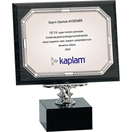 ODAK KUPA - Ahşap Plaketler - PL-048-M A - 18x24 cm