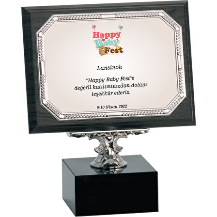 ODAK KUPA - Ahşap Plaketler - PL-048-M B - 15x20 cm