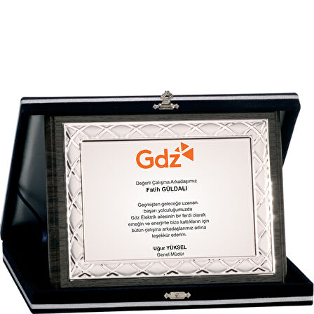 ODAK KUPA - Ahşap Plaketler - PL-063-M A - 18x24 cm