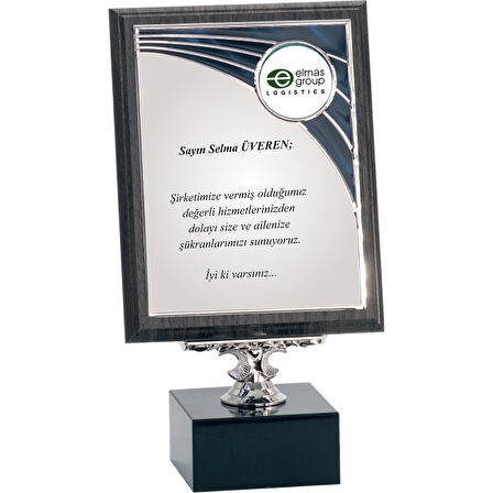 ODAK KUPA - Ahşap Plaketler - PL-078-M A - 18x24 cm