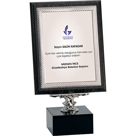 ODAK KUPA - Ahşap Plaketler - PL-090-M A - 18x24 cm