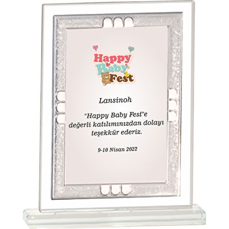 ODAK KUPA - Cam Plaketler - CM-032-M B - 18x21 cm