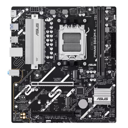 Asus Prime B840M-K DDR5 8000MHZ 1XHDMI 2XM.2 USB MATX AM5 (AMD AM5 9000/8000/7000 Serileri ile Uyuml