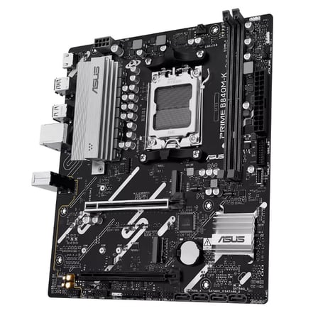 Asus Prime B840M-K DDR5 8000MHZ 1XHDMI 2XM.2 USB MATX AM5 (AMD AM5 9000/8000/7000 Serileri ile Uyuml