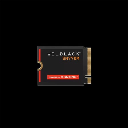 500 GB WD Black SN770M 5000MB/S 4000MB/S M2 2230 SSD WDBDNH5000ABK