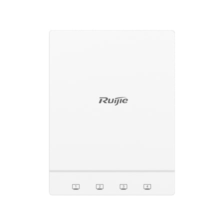 Ruijie RG-AP180-L 4 Port Gigabit 2.4/5GHZ 802.11AX 1.775GBPS WiFi 6 İç Ortam Duvar Tipi Access Point