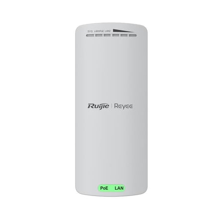 Ruijie Reyee RG-EST100-E 2.4GHZ 300MBPS 500 Metre PTP 70 Derece Dış Ortam 2 Li Set Access Point(Adap