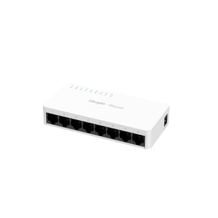Ruijie Reyee RG-ES08G-L 8 Port Gigabit TAK Çalıştır Plastik Kasa Switch