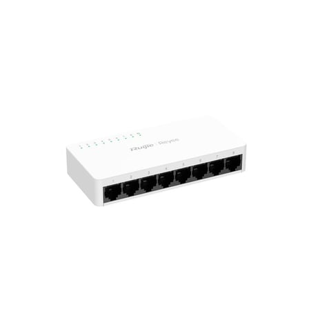 Ruijie Reyee RG-ES08G-L 8 Port Gigabit TAK Çalıştır Plastik Kasa Switch
