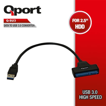 2'li Paket Qport Q-SU3 SATA to USB 3.0 Çevirici