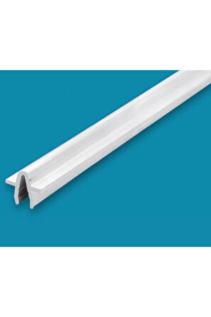 Plastik Sürme Kapı Aluminyum Rayı (2 Mt Boyunda)