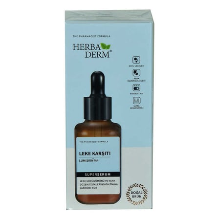 Superserum Leke Karşıtı Renk Düzensizliklerine Doğal Yüz Serumu 30 ML - OEM458-10023