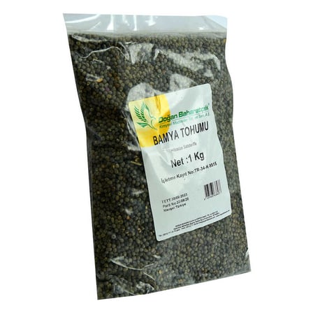 Doğal Bamya Tohumu 1000 Gr Paket - OEM458-10166