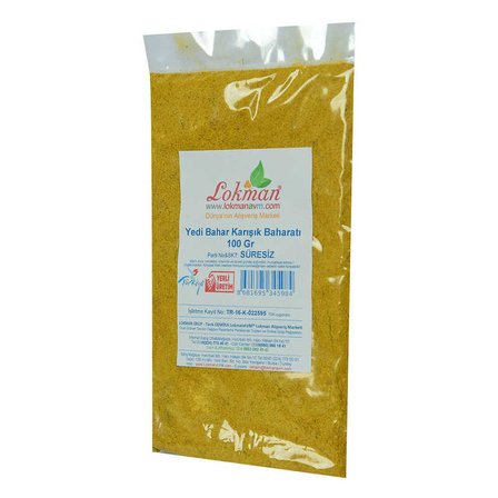 Yedi Türlü Karışık Baharat 100 Gr Paket - OEM458-10199