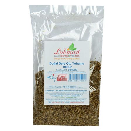Dere Otu Tohumu Doğal 100 Gr Paket - OEM458-10207