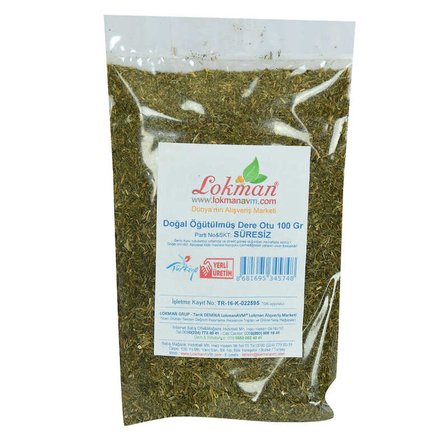 Dere Otu Öğütülmüş Doğal 100 Gr Paket - OEM458-10208