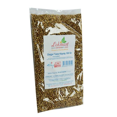 Kişniş Doğal Tane 100 Gr Paket - OEM458-10215