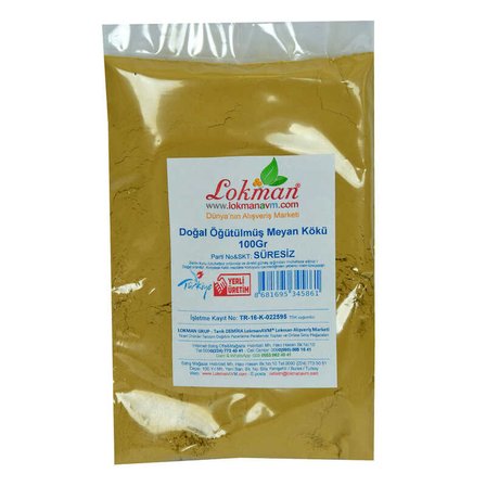 Meyan Kökü Öğütülmüş Doğal 100 Gr Paket - OEM458-10220