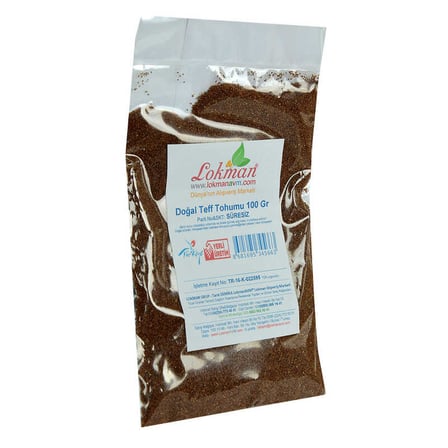Doğal Teff Tohumu 100 Gr Paket - OEM458-10226