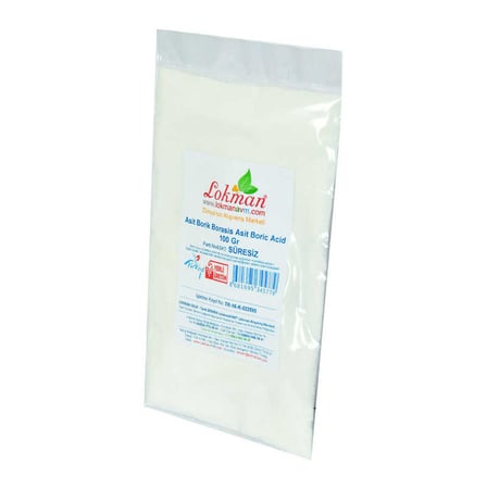 Asit Borik Borasis Asit Boric Acid 100 Gr Paket - OEM458-10230