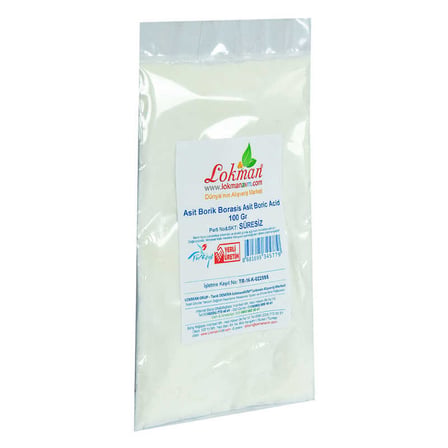 Asit Borik Borasis Asit Boric Acid 100 Gr Paket - OEM458-10230