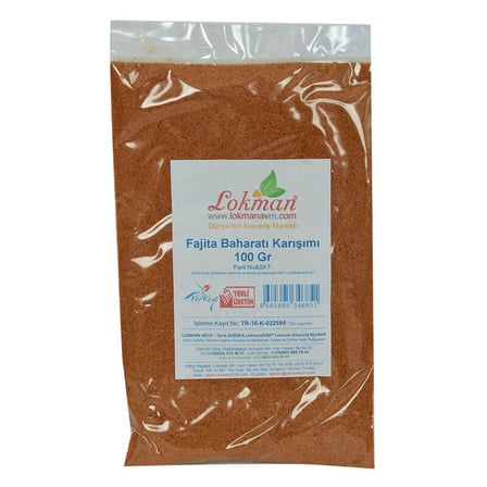 Fajita Baharatı Karışımı 100 Gr Paket - OEM458-10427
