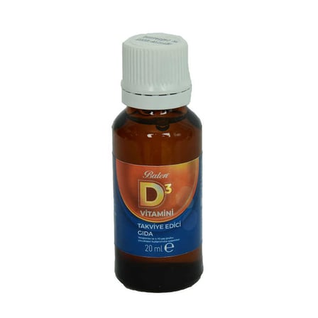 D3 Vitamini Takviye Edici Gıda 20 ML - OEM458-10513