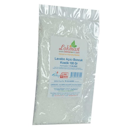 Lavabo Açıcı Boncuk Kostik 100 Gr Paket - OEM458-10592