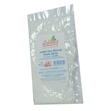 Lavabo Açıcı Boncuk Kostik 100 Gr Paket - OEM458-10592