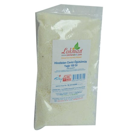 Hindistan Cevizi Öğütülmüş Yağlı 100 Gr Paket - OEM458-10626